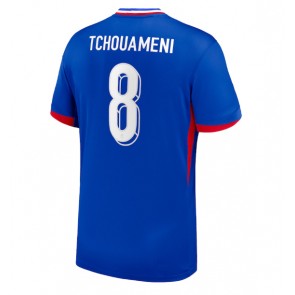 Francie Aurelien Tchouameni #8 Domácí Dres ME 2024 Krátkým Rukávem