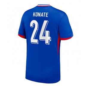 Francie Ibrahima Konate #24 Domácí Dres ME 2024 Krátkým Rukávem