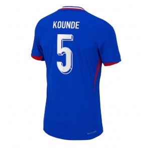 Francie Jules Kounde #5 Domácí Dres ME 2024 Krátkým Rukávem