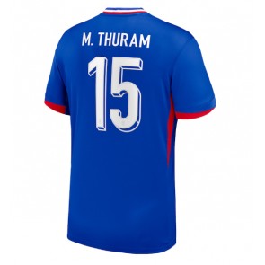 Francie Marcus Thuram #15 Domácí Dres ME 2024 Krátkým Rukávem