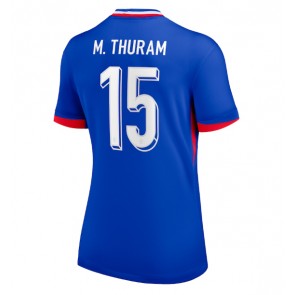 Francie Marcus Thuram #15 Domácí Dres pro Dámy ME 2024 Krátkým Rukávem