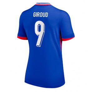 Francie Olivier Giroud #9 Domácí Dres pro Dámy ME 2024 Krátkým Rukávem