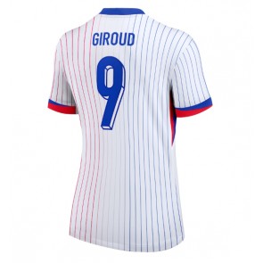 Francie Olivier Giroud #9 Venkovní Dres pro Dámy ME 2024 Krátkým Rukávem