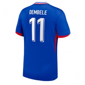 Francie Ousmane Dembele #11 Domácí Dres ME 2024 Krátkým Rukávem