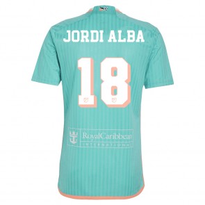 Inter Miami Jordi Alba #18 Alternativní Dres 2024-25 Krátkým Rukávem