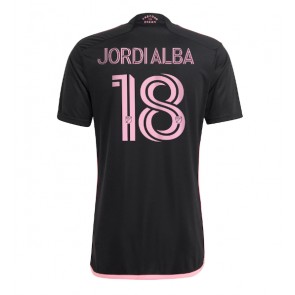 Inter Miami Jordi Alba #18 Venkovní Dres 2024-25 Krátkým Rukávem