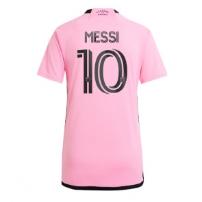 Inter Miami Lionel Messi #10 Domácí Dres pro Dámy 2024-25 Krátkým Rukávem