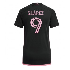 Inter Miami Luis Suarez #9 Venkovní Dres pro Dámy 2024-25 Krátkým Rukávem