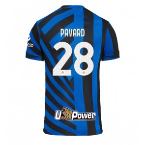 Inter Milan Benjamin Pavard #28 Domácí Dres 2024-25 Krátkým Rukávem