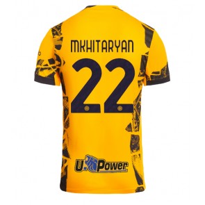 Inter Milan Henrikh Mkhitaryan #22 Alternativní Dres 2024-25 Krátkým Rukávem