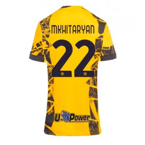 Inter Milan Henrikh Mkhitaryan #22 Alternativní Dres pro Dámy 2024-25 Krátkým Rukávem