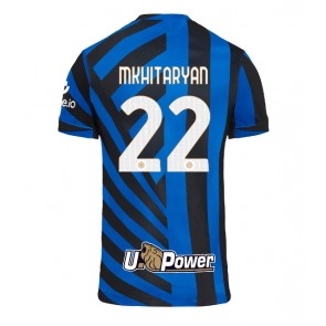 Inter Milan Henrikh Mkhitaryan #22 Domácí Dres 2024-25 Krátkým Rukávem