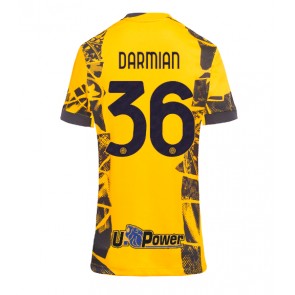 Inter Milan Matteo Darmian #36 Alternativní Dres pro Dámy 2024-25 Krátkým Rukávem