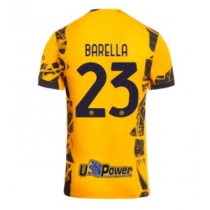 Inter Milan Nicolo Barella #23 Alternativní Dres 2024-25 Krátkým Rukávem