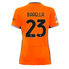 Inter Milan Nicolo Barella #23 Alternativní Dres pro Dámy 2023-24 Krátkým Rukávem