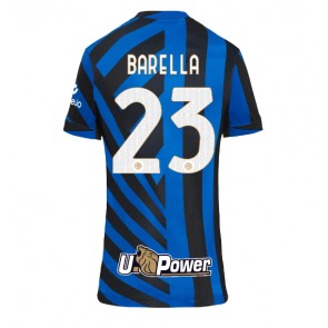 Inter Milan Nicolo Barella #23 Domácí Dres pro Dámy 2024-25 Krátkým Rukávem