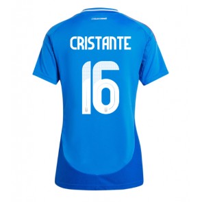 Itálie Bryan Cristante #16 Domácí Dres pro Dámy ME 2024 Krátkým Rukávem