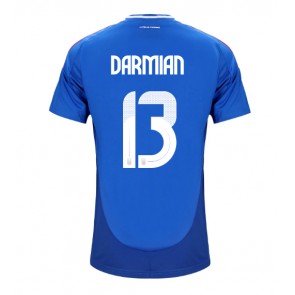 Itálie Matteo Darmian #13 Domácí Dres ME 2024 Krátkým Rukávem