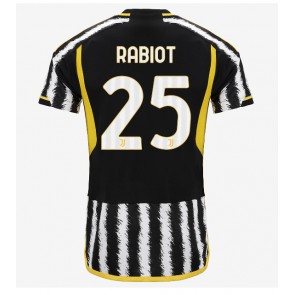 Juventus Adrien Rabiot #25 Domácí Dres 2023-24 Krátkým Rukávem