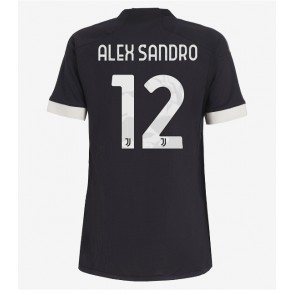 Juventus Alex Sandro #12 Alternativní Dres pro Dámy 2023-24 Krátkým Rukávem