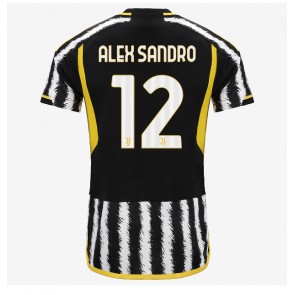 Juventus Alex Sandro #12 Domácí Dres 2023-24 Krátkým Rukávem