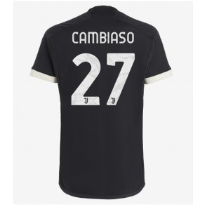 Juventus Andrea Cambiaso #27 Alternativní Dres 2023-24 Krátkým Rukávem