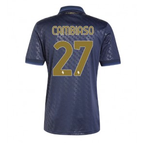 Juventus Andrea Cambiaso #27 Alternativní Dres 2024-25 Krátkým Rukávem