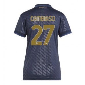 Juventus Andrea Cambiaso #27 Alternativní Dres pro Dámy 2024-25 Krátkým Rukávem