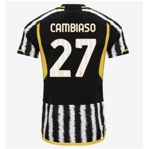 Juventus Andrea Cambiaso #27 Domácí Dres 2023-24 Krátkým Rukávem