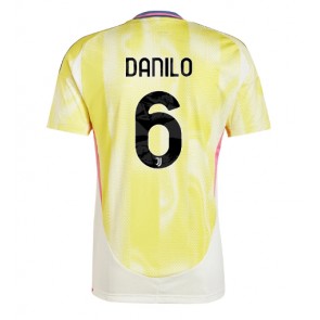 Juventus Danilo Luiz #6 Venkovní Dres 2024-25 Krátkým Rukávem