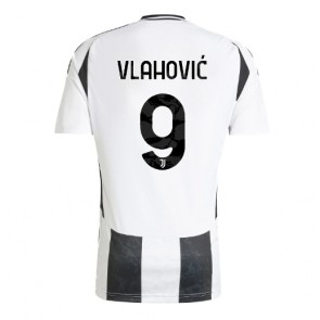 Juventus Dusan Vlahovic #9 Domácí Dres 2024-25 Krátkým Rukávem