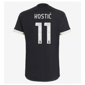 Juventus Filip Kostic #11 Alternativní Dres 2023-24 Krátkým Rukávem