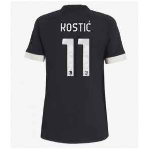 Juventus Filip Kostic #11 Alternativní Dres pro Dámy 2023-24 Krátkým Rukávem