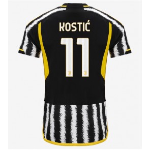 Juventus Filip Kostic #11 Domácí Dres 2023-24 Krátkým Rukávem