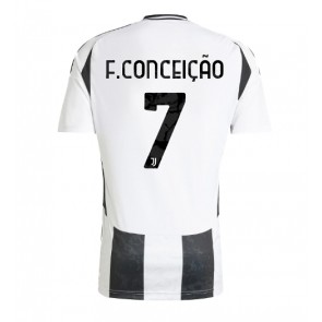 Juventus Francisco Conceicao #7 Domácí Dres 2024-25 Krátkým Rukávem