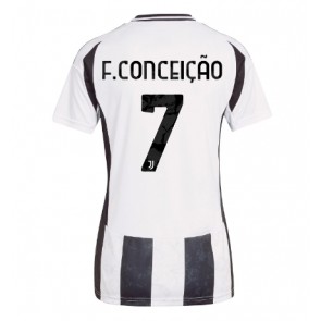 Juventus Francisco Conceicao #7 Domácí Dres pro Dámy 2024-25 Krátkým Rukávem