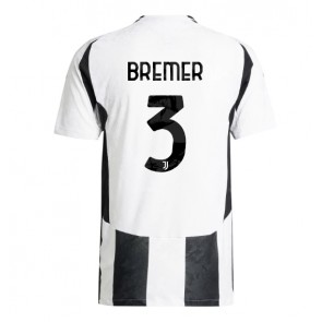 Juventus Gleison Bremer #3 Domácí Dres 2024-25 Krátkým Rukávem