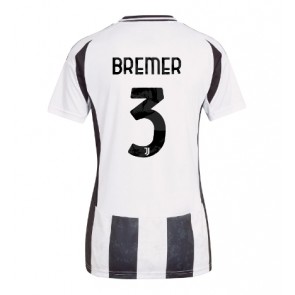 Juventus Gleison Bremer #3 Domácí Dres pro Dámy 2024-25 Krátkým Rukávem