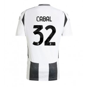 Juventus Juan Cabal #32 Domácí Dres 2024-25 Krátkým Rukávem