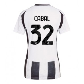 Juventus Juan Cabal #32 Domácí Dres pro Dámy 2024-25 Krátkým Rukávem