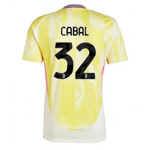 Juventus Juan Cabal #32 Venkovní Dres 2024-25 Krátkým Rukávem