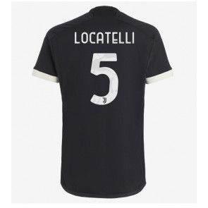 Juventus Manuel Locatelli #5 Alternativní Dres 2023-24 Krátkým Rukávem