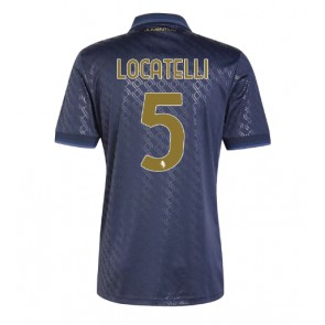 Juventus Manuel Locatelli #5 Alternativní Dres 2024-25 Krátkým Rukávem