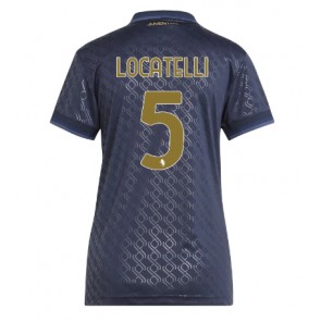 Juventus Manuel Locatelli #5 Alternativní Dres pro Dámy 2024-25 Krátkým Rukávem