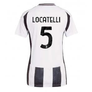 Juventus Manuel Locatelli #5 Domácí Dres pro Dámy 2024-25 Krátkým Rukávem