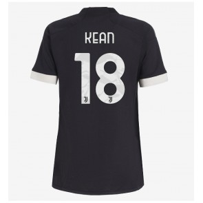 Juventus Moise Kean #18 Alternativní Dres pro Dámy 2023-24 Krátkým Rukávem