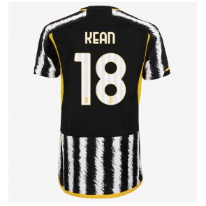 Juventus Moise Kean #18 Domácí Dres pro Dámy 2023-24 Krátkým Rukávem