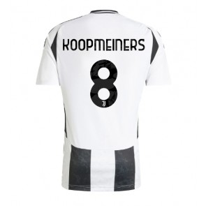 Juventus Teun Koopmeiners #8 Domácí Dres 2024-25 Krátkým Rukávem