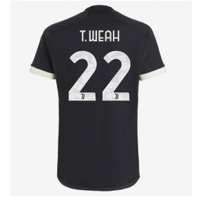 Juventus Timothy Weah #22 Alternativní Dres 2023-24 Krátkým Rukávem