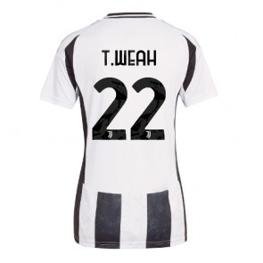 Juventus Timothy Weah #22 Domácí Dres pro Dámy 2024-25 Krátkým Rukávem